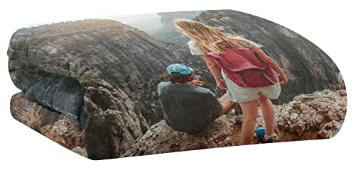 PICANOVA Personalisierte Decke mit Foto 150x100cm – Fotodecke Premiumqualität Fleecedecke 510g/qm – Unschlagbar Weich Und Gemütlich Fotodecke Mit Eigenem Name