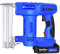 2 in 1 Cordless Stapler Nail Gun Lightweight Brad Nailer Tacker 21V Power Tool DIY with 1.5Ah Battery and Charger, 500 Nails & 500 Staples for Woodworking, Upholstery and Carpentry