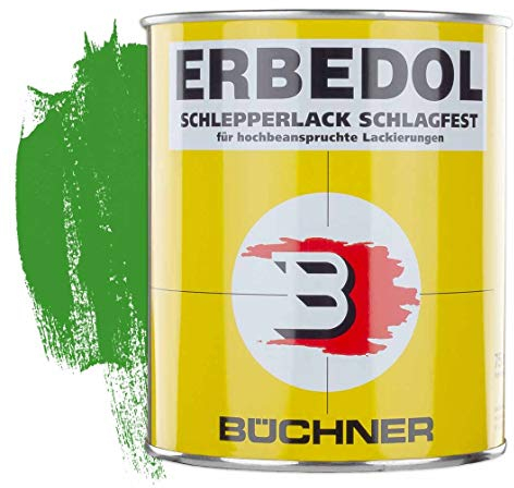 Erbedol | Schlepperlack | Agria | grün | SL6181 | ab 1984 | 0,75 l | restaurieren | Traktor | lackieren | Farbe | Trecker | Frontlader | Lack | Lackierung | Farbton | schnelltrocknend | deckend