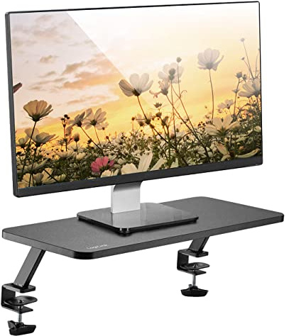 LogiLink TV- Monitorerh?hung, max. Belastung 20kg, zum Einklemmen an den Schreibtisch (Tischplatte bis 3,3cm St?rke), L?nge = 65cm