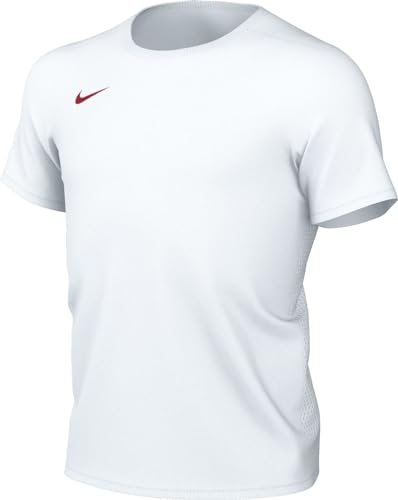 Nike Unisex Kinder Y Nk Df Park Vii JSY T-Shirt, White/University Red, L EU
