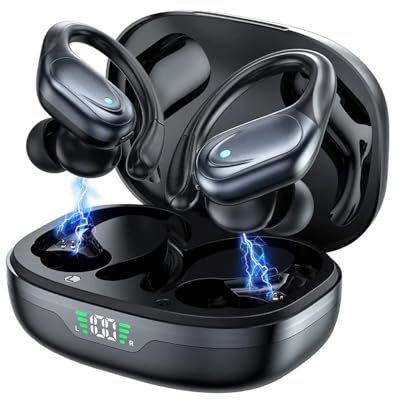 JCAKES audifonos inalambricos Auriculares BX17 TWS con Bluetooth 53 Miniauriculares Estéreo Deportivos Binaurales con Micrófono para IPhonees Auriculares cancelacion Ruido