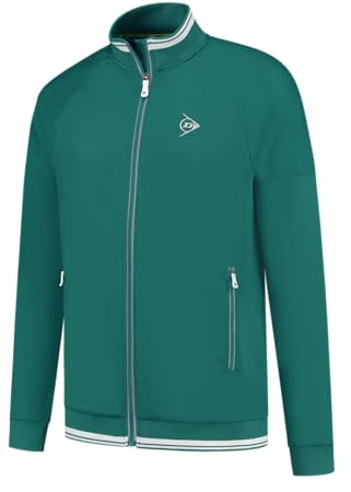 DUNLOP CLUB Herr Tennis stickad jacka, Atlantic Deep, XXXL