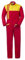 Rossini Trading A4200720L Berlin Overall, Rot, Gelb, L