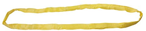 Mytee Products Polyester Endless Round Sling 10 ft Yellow 8400 lb. Vertical Capacity | 6700 lb. Choker | 16800 lb. Basket | Heavy Duty Recovery Sling for Rigging and Towing