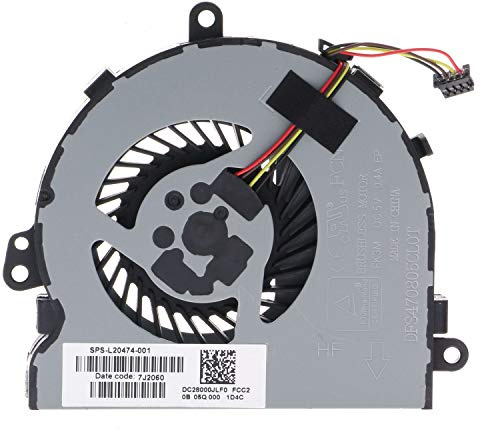 TRADOCK Ventola di raffreddamento CPU per HP 15-DA 15-DB 15-DI 15-DR 15Q-DX 15T-DS 250 255 256 G7 L20474-001 FK3M DFS470805CL0T
