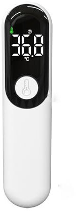 TopYart Termometro frontale per bambini, termometro digitale senza contatto, letture rapide e accurate, termometri a infrarossi per adulti e bambini, allarme febbre, spegnimento automatico