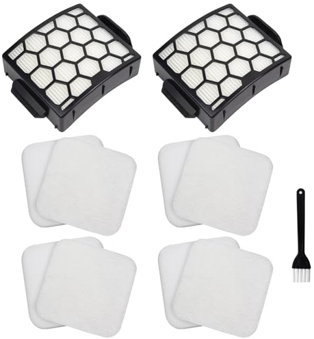 Spofan Filter Replacement for Shark NZ780UKT LA790UKT LA791UKT | Powered Lift-Away Upright Corded Pet Vacuum, 2 HEPA + 4 Foam Felt Filter