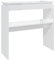 vidaXL Konsolentisch Konsole Beistelltisch Flurtisch Sideboard Ablagetisch Wandtisch Frisiertisch Schminktisch Hochglanz-Weiß 80x30x80cm Holzwerkstoff