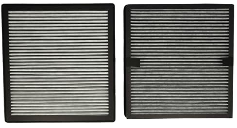 vhbw 2-delat filterset kompatibel med Ideal AP25-luftfuktare, luftrenare – 2 x ersättningsfilter (HEPA-filter, aktivt kolfilter)