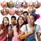 MIJOMA 15er Set Nasenmasken – Lustige Party-Masken für Erwachsene, Fotobox Verkleidung, Hochzeit, Geburtstag, JGA, Mitbringsel, Deko-Spaß für unvergessliche Feiern