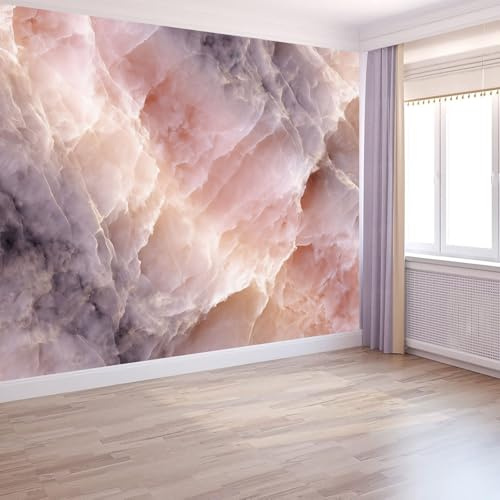 Generisch Traumhaft Natural, carta da parati panoramica, in tessuto non tessuto, per soggiorno, camera da letto, cameretta dei bambini, decorazione da parete 3D (300 x 210 cm)