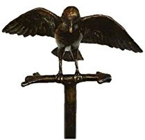 Bronzefigur Vogel, Tierfigur aus Bronze, Dekoration