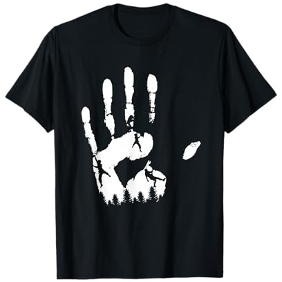 Palma Escalada | Montañas Boulder | Escalador Camiseta