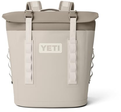 YETI Hopper M12 Backpack Soft Sided Cooler with MagShield Access, Cape Taupe