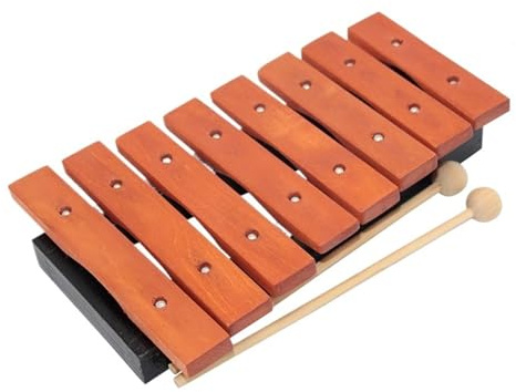 Xylofon Xylofon Slagverksinstrument Rosenträ Xylofon Åttatons Xylofon