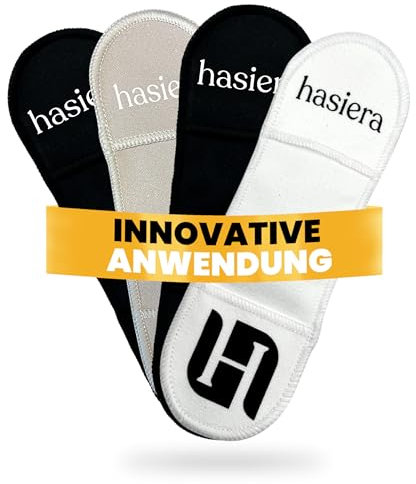 hasiera 4X Brillenputztücher Optikerqualität - super sanft & saugstark – 16 x 5cm – Wiederverwendbare Putztücher – Mikrofaser Brillenputztuch