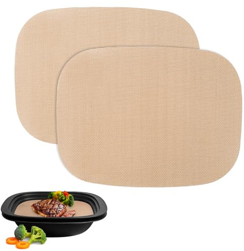 Lote De 2 Láminas De Horno Permanentes para Thermomix TM7 Varoma, Papel De Horno Reutilizable Antiadherente, Resistente a 250 °C, Apto Lavavajillas, Accesorio para TM7