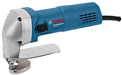 Bosch Professional Metallschere GSC 75-16 (750 Watt geeignet für Stahl bis 400 N/mm² bei 1,6 mm, inkl. Innensechskantschlüssel SW 3, 1x Ober- und Untermesser für Blechschere)