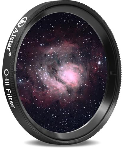 ALSTAR 5,1 cm Schmalband 10 NM o-iii Filter – Erzeugt Near-Photographic Views von Der Veil, Ring, Hantel und Orion-Nebel, Unter Vielen Anderen Objekten