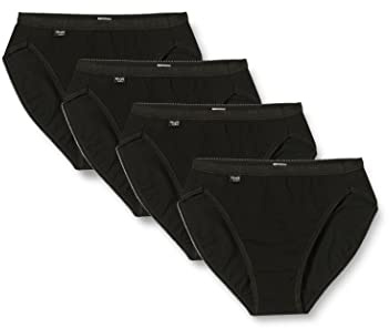 Sloggi Womens Basic+ Tai 4p Brief, Black, 18 UK