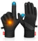 Benirap Fahrradhandschuhe Herren Damen Warme Winterhandschuhe Wasserabweisende Touchscreenhandschuhe Winddichte Laufhandschuhe rutschfeste Sporthandschuhe zum Laufen, Radfahren, Klettern (ST03, S)