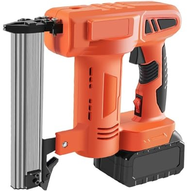 Pistola Sparachiodi Elettrica Al Litio Veloce For Uso Domestico F10-F30 MM Diritta Ricaricabile For La Lavorazione Del Legno Penetrazione Forte(With 2 Batteries)