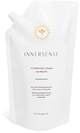 Innersense Organic Beauty – natürliches feuchtigkeitsspendendes Haarbad-Shampoo, ungiftig, tierversuchsfrei, saubere Haarpflege (900 ml Nachfüllbeutel)