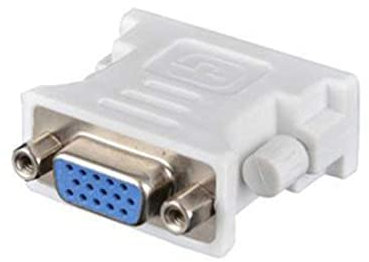 Générique Adattatore Convertitore DVI-D Maschio a VGA Femmina - 24+1 Pin
