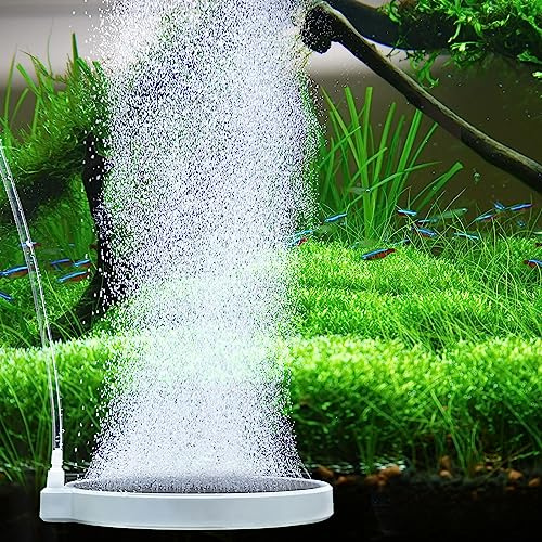 boxtech Akvariumluftsten, syresten, nano, bubble luftsten-kit, superhög diffusor för upplöst syre, ger supertiny bubblor för akvarium och hydroponisk (150 mm)