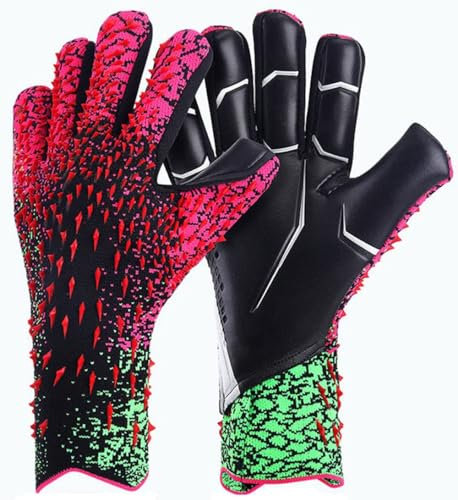 AsaLiT Torwarthandschuhe Kinder, 6/7/8/9/10 Junior Fußballhandschuhe Fußball Torwarthandschuhe, rutschfeste Fußballhandschuhe, Spielerhandschuhe für Jungen Mädchen Junior