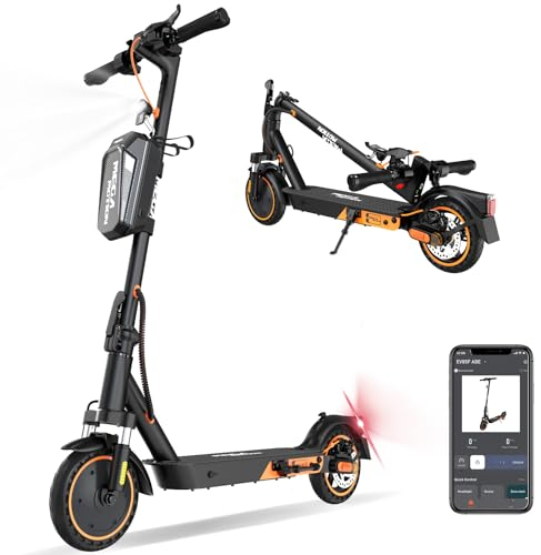 MEGA MOTION E Scooter mit Straßenzulassung, Elektroroller mit 400W Motor, APP, Max Speed 20KM/H, 7,8AH Batterie, 15KG Gewicht, Faltbar, Duales Brems, Zwei Stoßdämpfer, Geeignet für Erwachsene