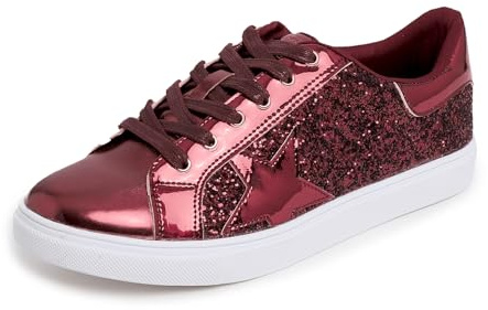 Feversole dammode slip-on tränare casual platta loafers, skate-pumps sneakers skor storlek 3,5-7