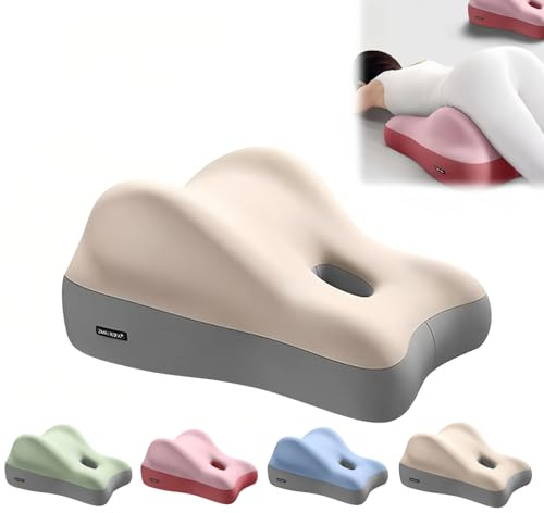 Cojín de glúteos para parejas, almohada de apoyo para la espalda, cojín para parejas para mujeres embarazadas, diseño resistente, almohada de cuña de espuma viscoelástica, adecuada para uso doméstico