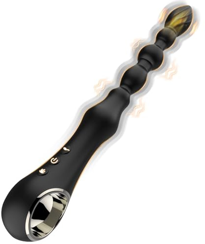 Vibratore Perline Anale Plug Massaggiatore Prostatico Punto G Dilatatore