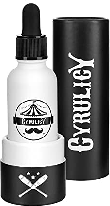 Cyrulicy Bartöl herren 30ml Bartöl wachstum naturel I Bart Pflegeprodukte Premium Bart Conditioner Beard Oil for Men I Bart dichter Machen I weichmacher I Vollbart I Jongleur