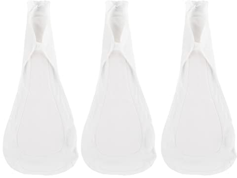 Ciieeo Waschbare Binden Damenbinden Auslaufsicher Wiederverwendbare Menstruationspads Aus Baumwolle 3 Stück 16.5 Zoll Hygienebinden Für Täglichen Gebrauch Und Reisen