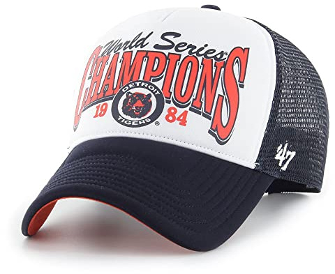 '47 Brand Mesh Trucker Cap - Foam Champ Detroit Tigers