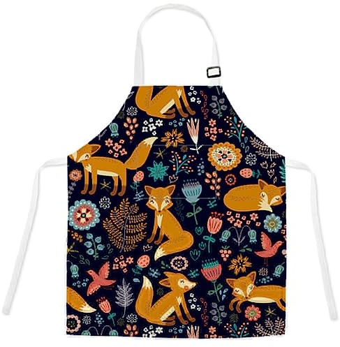 TRYTUTRY Grembiule per bambini volanti con cinghia regolabile, grembiule per bambini carini con tasca per bambini piccoli che cucinano pittura da forno