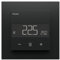 Heatit Z-TRM6 Z-Wave Plus Thermostat Raumregler mit EXT. Sensor für Fußbodenheizung elektrisch und wassergeführt, IR-Heizung, Farbe: schwarz matt