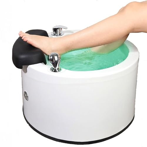 Pediluvio SPA Bañera Para El Cuidado De Los Pies Pediluvio Massaggiatore Piedi Bañera Pedicura Ducha Pies Acrílico Para Pies Hidromasaje Con Puntos De Acupresión