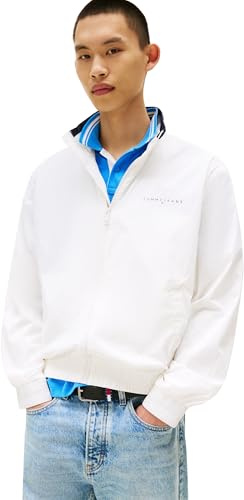 Tommy Jeans Cortavientos Hombre Essential Cazadora con cuello alto