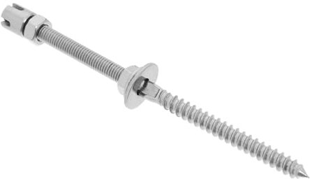 YARNOW Morsetto per Fune A Vite per Traliccio da Parete in Acciaio Inossidabile per Piante Rampicanti