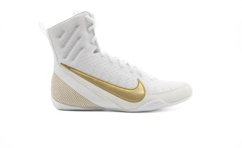 Nike Zapatos de Boxeo para Hombre, Blanco, 42.5 EU