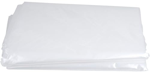 FUBESK Lámina de plástico de polietileno transparente de 3 x 4 m, 3 x 6 m, 3 x 10 m, 004 mm de grosor, resistente a los rayos UV, cubierta impermeable para invernaderos de jardín, bricolaje
