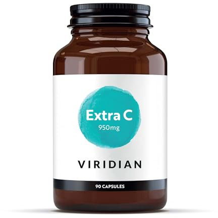 Viridian Extra C | Vitamina C Mejorada 950 mg - 90 Cápsulas