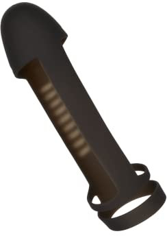 EIS, guaina, 'guaina aperta per il pene, 15 cm', silicone delicato sulla pelle, ritardo deflusso del sangue