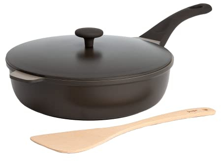 Goodful All-in-One Pan, Multilayer Nonstick, High-Performance Cast Construction, Multipurpose Design Replaces Multiple Pots and Pans, Dishwasher Safe Cookware, 11-Inch, 4.4-Quart Capacity, Graphite