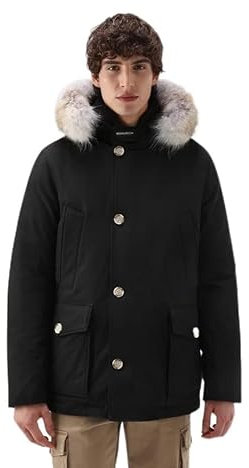 WOOLRICH GIUBBOTTO UOMO ARCTIC ANORAK CFWOOU0484MRUT0001 NERO ORIGINALE AI Taglia XL Colore Nero