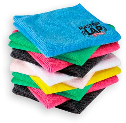 Master Lap 10 Bayetas Microfibras 30x30 Cm